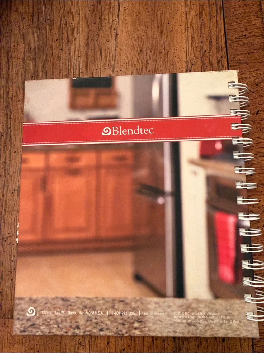 2 for $14 ⭐️ Blendtec Fresh Blends Recipe Book, a spiral-bound cookbook